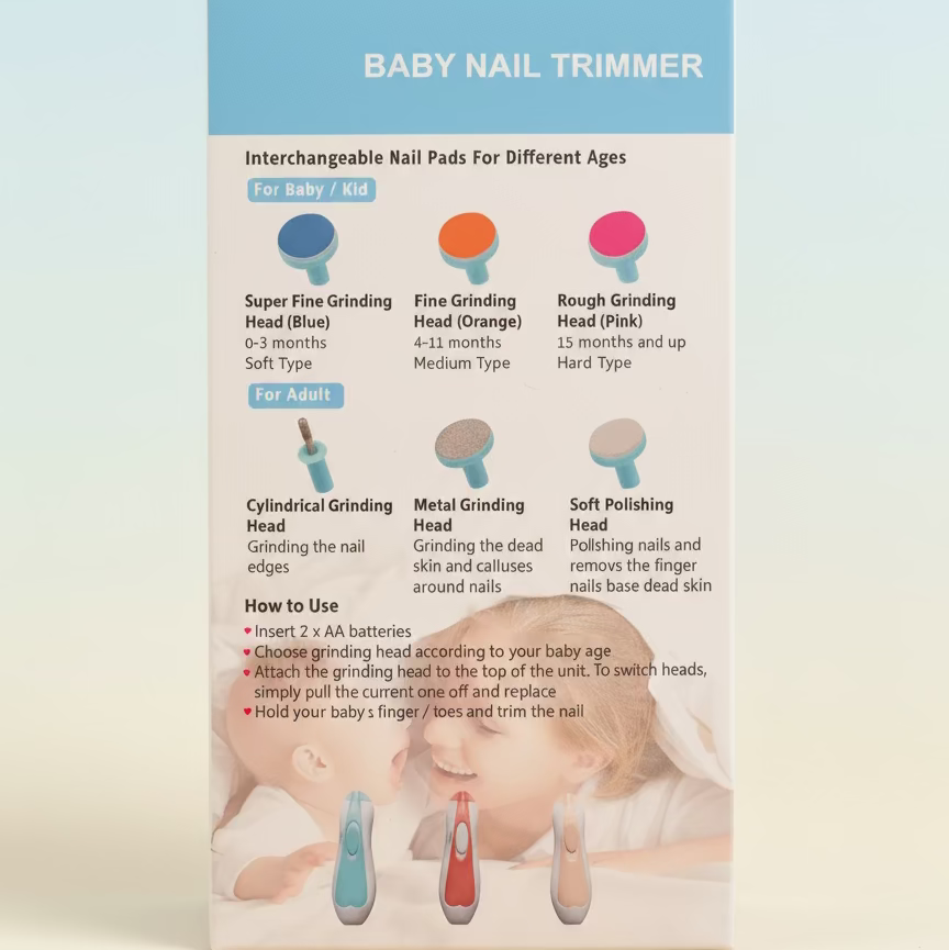Coupe-ongles électrique pour bébé