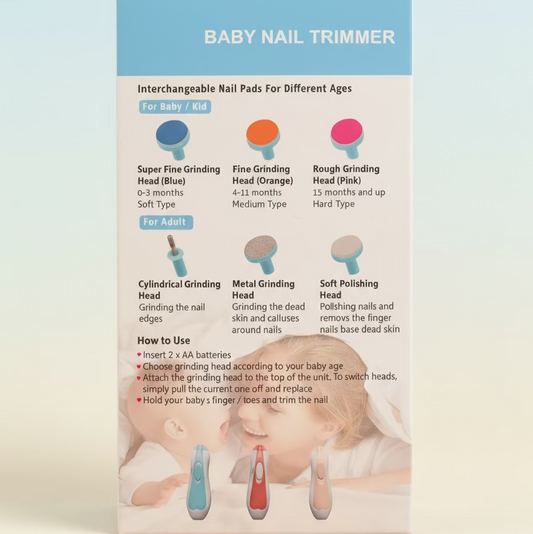 Coupe-ongles électrique pour bébé