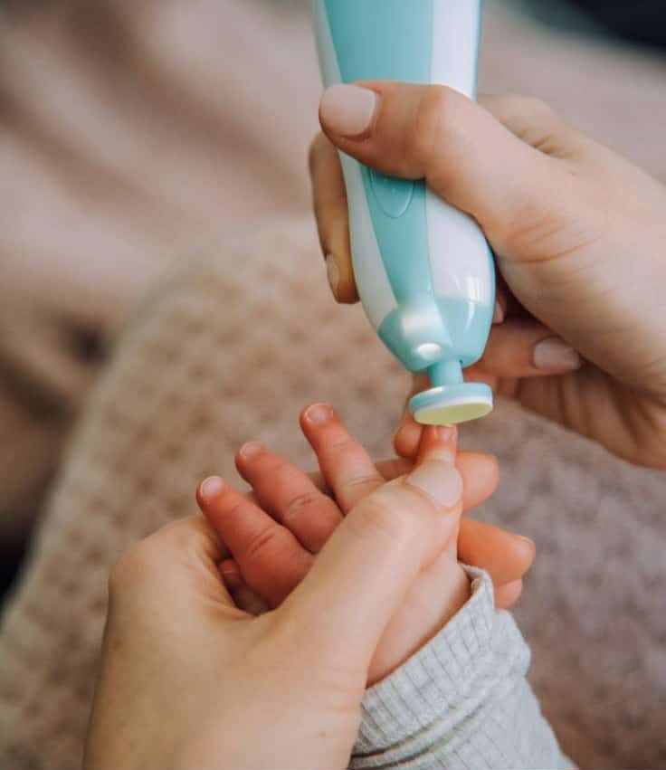 Coupe-ongles électrique pour bébé
